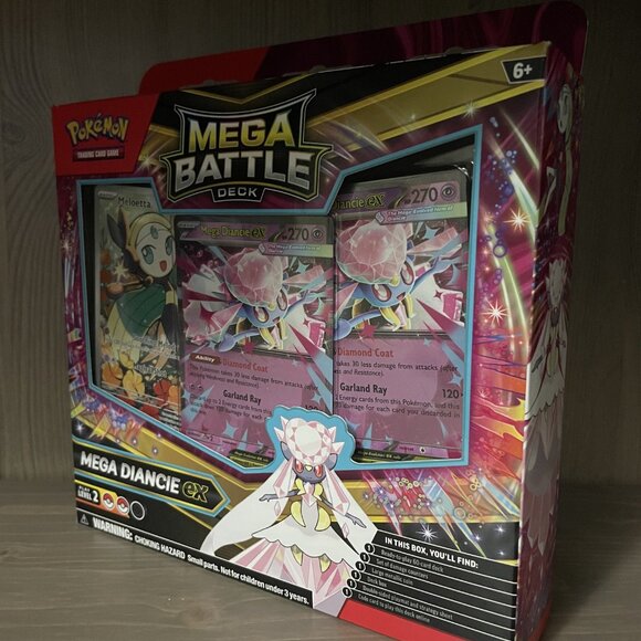 [BLACK FIRDAY BUNDLE] Mega Gengar ex & Mega Diancie ex Mega Battle Deck - Picture 3 of 3